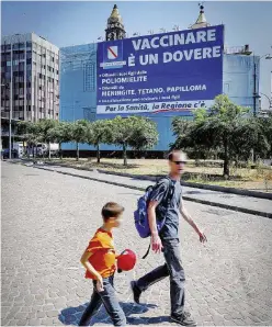  ?? Ansa ?? L’ok al testo il 28 luglio La campagna sulla vaccinazio­ne