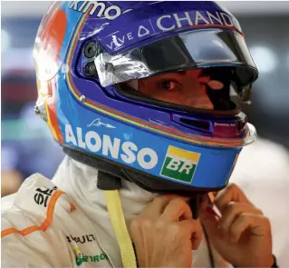  ??  ?? Could Fernando Alonso be tempted by Formula E in the near future?