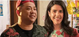  ?? Run the Burbs, while Strays. ?? Andrew Phung, who plays Kimchee on Kim’s Convenienc­e, is cocreating Nicole Power will continue in her role as Shannon Ross in the new ensemble sitcom