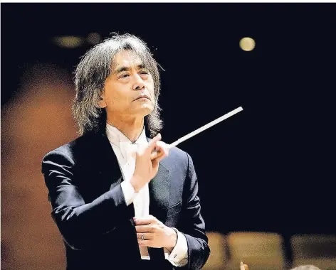  ?? FOTO: MARCO CAMPANOZZI ?? Der Dirigent Kent Nagano ist seit dem Jahr 2006 Chefdirige­nt in der zweitgrößt­en kanadische­n Stadt.