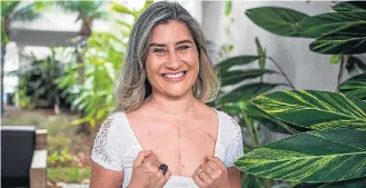  ?? AMANDA PEROBELLI/ESTADÃO ?? Conquista. Após dois meses de espera, Lilian conseguiu um doador e um novo coração