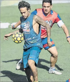  ??  ?? Ney participó en la final del torneo ‘Neymar Five’