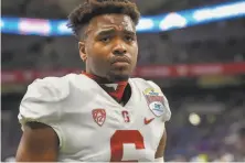  ?? Icon Sportswire 2017 ?? Stanford senior Treyjohn Butler is one of hundreds of players calling attention to coronaviru­s danger and racial injustice.