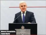  ??  ?? Ministri i Brendshëm, Fatmir Xhafaj