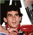  ?? Foto: dpa ?? Letztes und prominente­stes Todesopfer der Formel 1: der 1994 in Imola verun glückte Ayrton Senna.