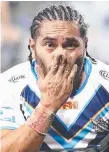  ?? Picture: GETTY IMAGES ?? Konrad Hurrell blows a kiss to his mum.