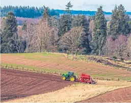  ?? Picture: Steve MacDougall. ?? It is impossible to meet on farms.