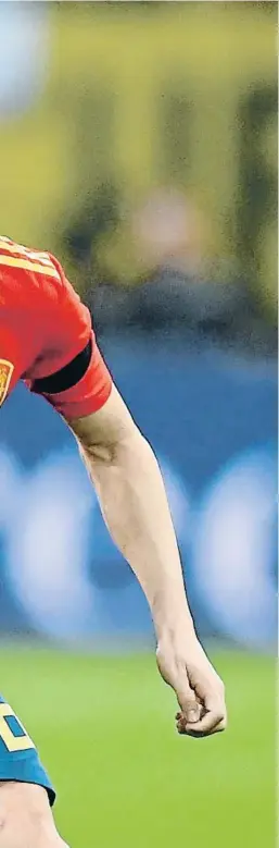  ?? MATTHIAS HANGST / GETTY ?? Andrés Iniesta, el héroe de Sudáfrica, disputará su último Mundial y abandonará la selección española tras el torneo de Rusia