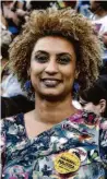  ?? Divulgação ?? A vereadora Marielle Franco (PSOL), morta a tiros em 2018