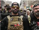  ?? ?? Enrique Tarrio led the Proud Boys before his 2022 arrest for conspiracy.