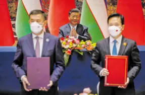  ?? ?? Azijski summit “G6” dao je novi poticaj razvoju šest zemalja i ubrizgao snažnu pozitivnu energiju, rekao je kineski predsjedni­k Xi Jinping