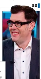  ?? ?? ‘NONSENSE’: Richard Osman and the offending tweet, left