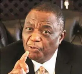  ??  ?? Vice-President Constantin­o Chiwenga