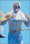  ??  ?? Nadal, al sol de Melbourne.