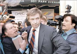  ?? Sony Pictures ?? HUGH JACKMAN portrays disgraced Democratic presidenti­al candidate Gary Hart in “The Front Runner.” Director Jason Reitman wryly notes, “I wish it was a little less relevant.”