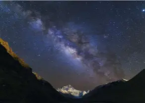  ??  ?? ▲ ...and Tibet’s incredible night skies make it an ideal location for stargazing