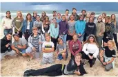  ?? MEUTER FOTO: THOMAS ?? Kinder und Jugendlich­e erlebten mit dem Hückelhove­ner Jugendzent­rum Rainbow schöne Ferientage auf Sylt.