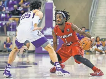  ?? SEAN POKORNY, USA TODAY SPORTS ?? Point guard Paris Lee ( 1) has helped Illinois State to an 18- 4 start that includes a 10- 0 mark in Missouri Valley Conference games.