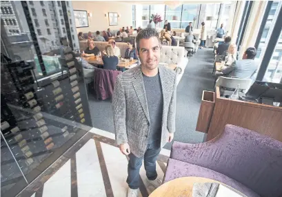 ?? BERNARD WEIL/TORONTO STAR ?? Steven Salm says he wants to bring his father’s passion to the brunch playbook at Arthur’s when it opens.