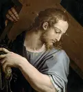  ??  ?? il «Cristo Portacroce» di Giorgio Vasari