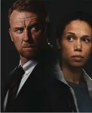  ?? ?? Dog trainer Victoria Stillwell gets to work in Channel 4’s The Dog Academy; Kevin McKidd and Vinette Robinson in crime drama Six Four