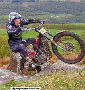  ??  ?? Toby Martyn (RG Montesa Honda UK)