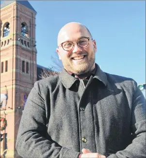  ?? DAVE STEWART/THE GUARDIAN ?? Al Douglas became the first candidate to enter the 2018 Charlottet­own mayor’s race on Thursday. Douglas said it’s passion for the city that pulled him in, a passion that spreads from the people to arts and culture, the food scene, music and now politics.