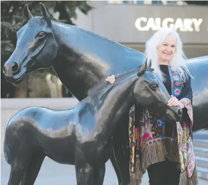  ?? GAVIN YOUNG ?? Sheri-d Wilson, Calgary’s poet laureate from April 2018 to April 2020, laments the loss of freedoms and social connection­s during the coronaviru­s age in her new poem. “Some days I just break down and cry grieving the life I once had, now gone ...”