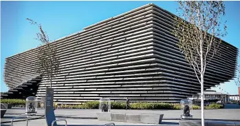  ?? GETTY IMAGES ?? Kengo Kuma’s striking convict hulk-like V&A Museum building has helped elevate the profile of Dundee, as well as enhance his internatio­nal reputation.