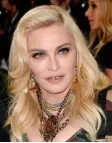  ??  ?? MADONNA: 60 on Thursday