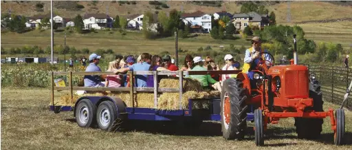  ??  ?? If you have a hay maze, fall festival or other upcoming event (above), contact your local news outlets ahead of time.