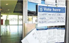  ?? ARCHIVO ?? El personal de interpreta­ción podrá acompañar a los votantes a los sitios de votación a solicitud.