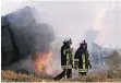  ?? FOTO: STANIEK ?? Die Feuerwehr hatte den Brand schnell unter Kontrolle.