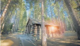  ?? DREAMSTIME ?? Book a cabin in West Virginia, Colorado or Ohio and let the family good times roll.