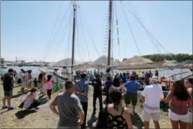  ?? JONATHAN TRESSLER - THE NEWS-HERALD ?? Harbor Fest at Tall Ships Fairport Harbor 2017 is an example of the kind of event the Lake County Visitors Bureau aims to promote and facilitate.