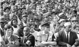  ?? Photograph: Universal History Archive/Universal Images Group/Getty Images ?? The March on Washington for Jobs and Freedom in Washington DC on 28 August 1963.