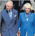  ??  ?? Prince of Wales and the Duchess
