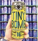  ?? WISEACRE BREWING COMPANY ?? The Tiny Bomb American Pilsner from WISEACRE Brewing Company