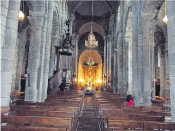  ??  ?? Au coeur de la Basilique.