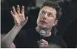  ??  ?? Elon Musk faces a libel lawsuit for his Twitter outburst