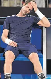  ?? AP ?? It remains to be seen whether Andy Murray will be able to make it to the Wimbledon in July.