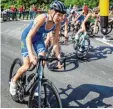  ?? ?? Triathleti­n Chiara Göttler wurde deutsche Jugend-Vizemeiste­rin.