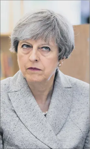  ?? PICTURE: MATT CARDY/PA WIRE. ?? REGIONAL REMINDER: Theresa May, pictured in Bristol yesterday, has been urged not to forget Yorkshire while she focuses on her Government deal with the DUP and Brexit negotiatio­ns.