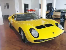  ?? PHOTOS: TRACY SHERLOCK/ POSTMEDIA NEWS ?? The Ferrari museum includes old and new models from the famed manufactur­er.