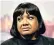  ??  ?? Diane Abbott would like to cut red tape to make it easier for migrants to come to the UK