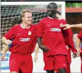  ?? ?? GOOD TIMES: Albert Adomah in his Harrow Borough days