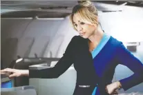  ?? CRAVE ?? Kaley Cuoco plays an airline attendant who gets caught up in a murder investigat­ion in The Flight Attendant, which represents a dramatic change of pace from the light comedy for which she is best known.