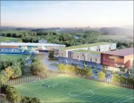  ?? PICTURE: Cheshire FA ?? ARTIST’S IMPRESSION: The proposed £70m complex