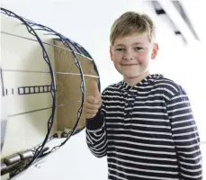  ?? FOTO: ZEPPELIN MUSEUM FRIEDRICHS­HAFEN ?? Mit einer Stempelkar­te können Kinder an vielen Veranstalt­ungen in der Stadt teilnehmen.