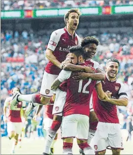  ?? FOTO: EFE ?? El Arsenal, reciente campeón de la Community Shield